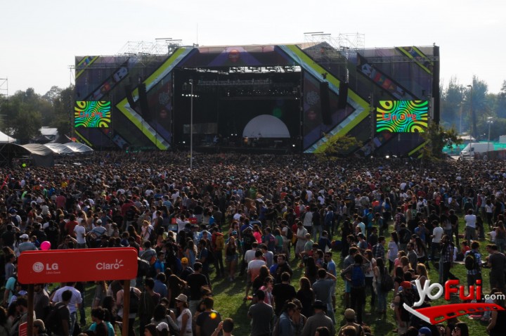 Fotografía en Lollapalooza  Chile 2014- sábado 29 de marzo, Parque O'Higgins