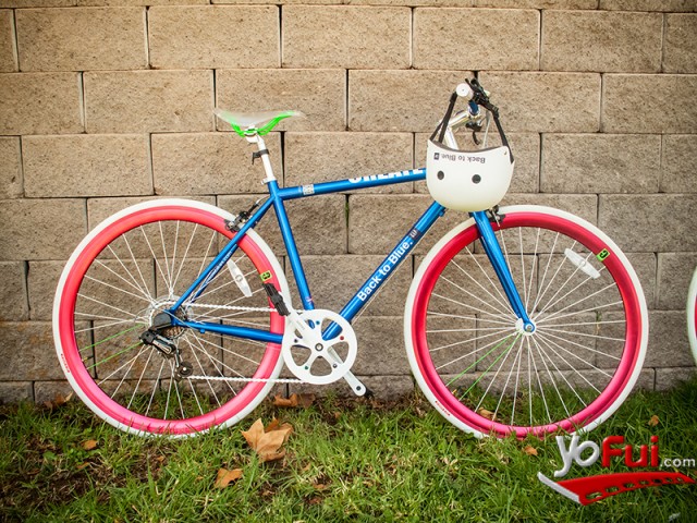 Fotografía en Ride in Blue de Gap, Parque Bicentenario