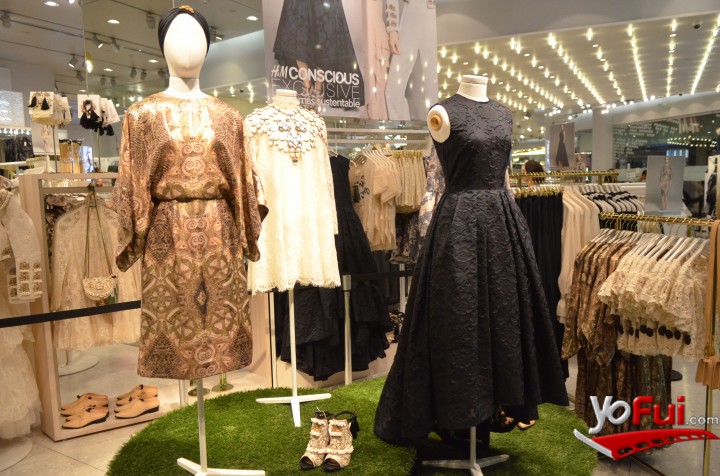 Fotografía en Lanzamiento Conscious Exclusive de H&M, Tienda H&M