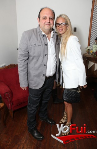 Carlos Benchimol (dueño SM Chile), María Jesús Zulueta (Gerente de SM Chile)