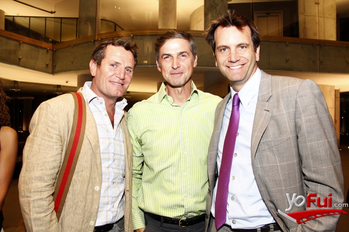 Cristián Labbé, Giorgio Baccalli, Eduardo Hameau