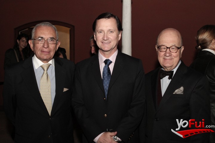 Carlos Cáceres, Silvio Rostagno, Octavio Errázuriz
