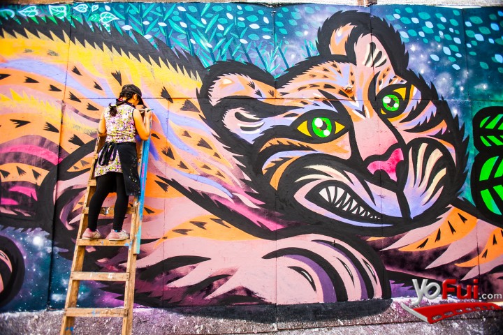 Fotografía en Final Concurso Grafiti organizado por GAP y Ventro GAM, Centro GAM