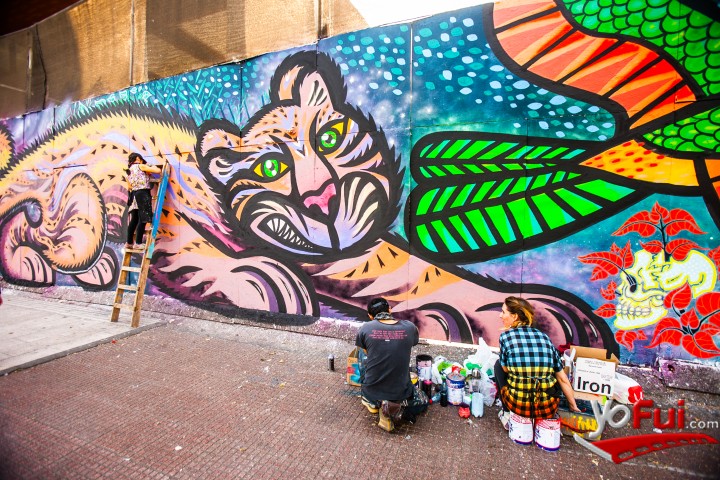 Fotografía en Final Concurso Grafiti organizado por GAP y Ventro GAM, Centro GAM