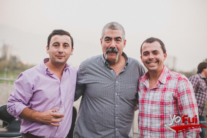 Francisco Herrera, Hugo Córdova, Mauricio Rojas
