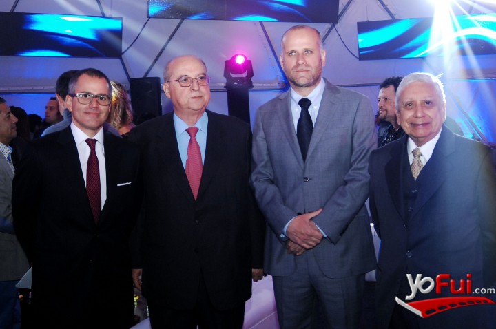 Javier Urrutia, Director Ejecutivo de La Red, Ernesto Corona (ANATEL), Alvaro Elizalde, Ministro Secretario General de Gobierno, Sergio Puyol, Alcalde de Macul