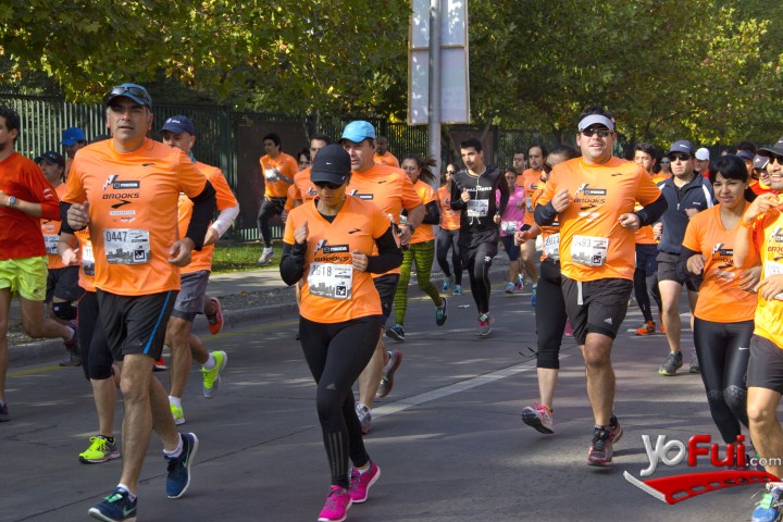 Fotografía en Palmers en la corrida Brooks, Parque Bicentenario