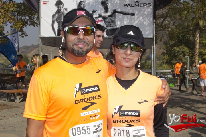 Fotografía en Palmers en la corrida Brooks, Parque Bicentenario