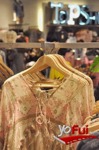 Fotografía en Kate Moss Topshop Spring Summer 2014 Collection, Tienda TopShop