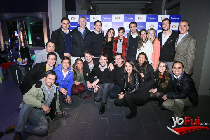 Fran García-Huidobro, Gian Paolo Raineri, Dir General PepsiCo Alimentos Chile, y el equipo PepsiCo