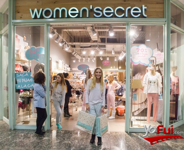 Fotografía en Primer Pijama Party de Women' Secret, Tiendas Women'Secret