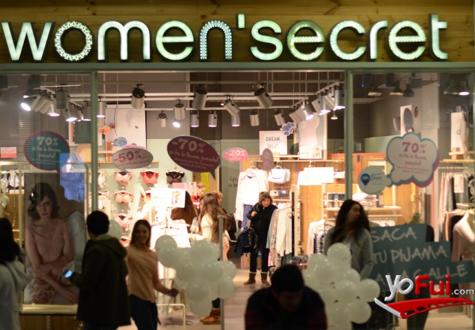 Fotografía en Primer Pijama Party de Women' Secret, Tiendas Women'Secret