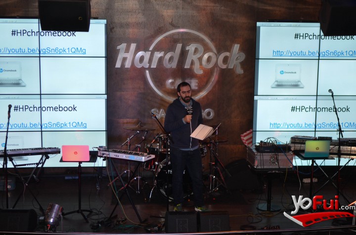 Fotografía en Lanzamiento en Chile del HP Chromebook, Hard Rock Café Santiago