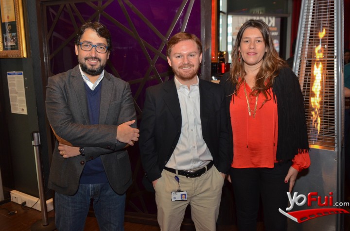 Ramón Barahona, Claudio Gonzalez, Claudia Contreras