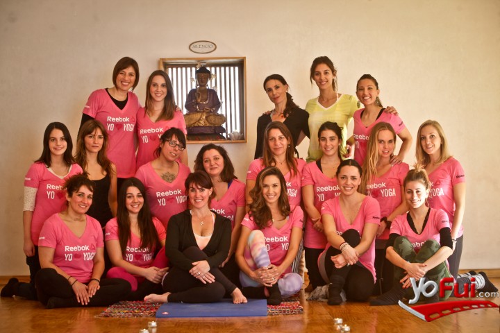 Participantes en experiencia Reebok Yoga, Fall Winter 2014