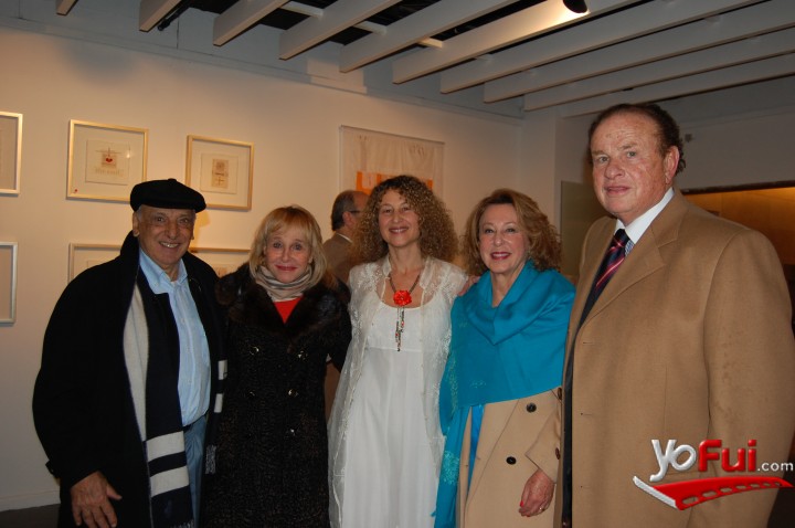 Marcos Kaplun en Inauguración “Como escrito en un papel”,  de Mariana Kaplun