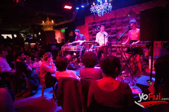 Fotografía en Show GEPE en campaña AXE, Bar Candelaria