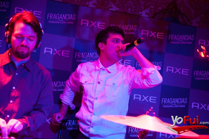 Fotografía en Show GEPE en campaña AXE, Bar Candelaria