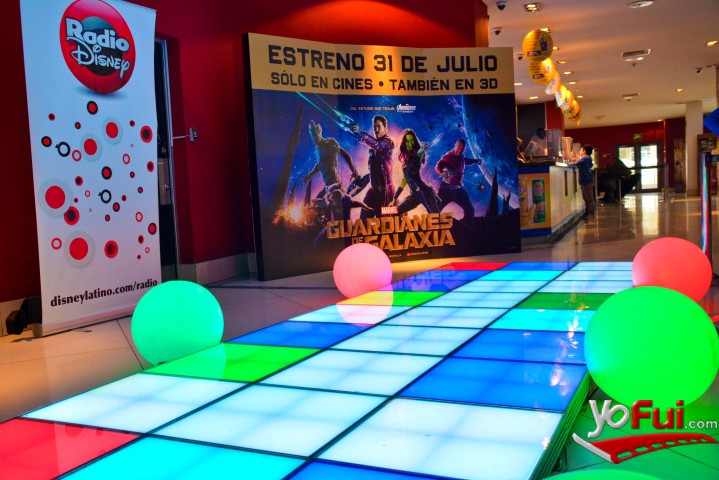 Fotografía en Avant Premiere de “Guardianes de la Galaxia”, CineHoyts