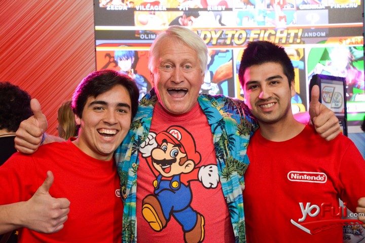 Rodrigo Hernández, Charles Martinet (Voz de Super Mario), Nicolás Flores