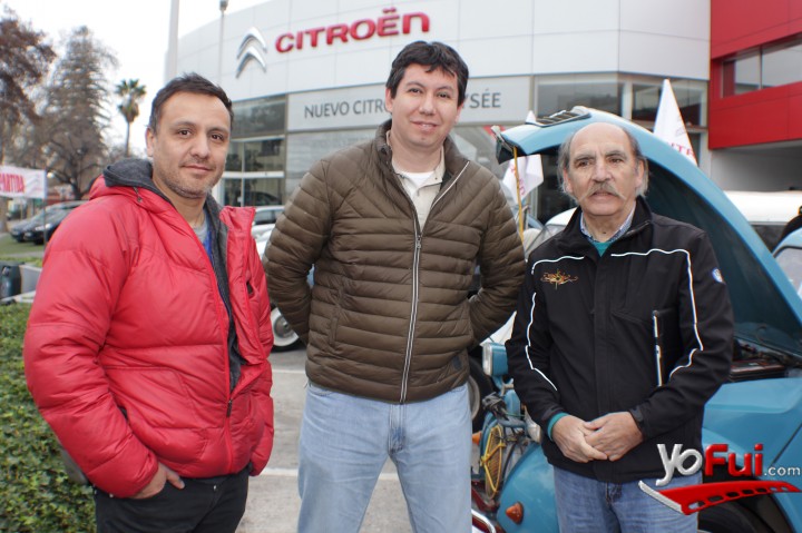 Alfredo de Venezia, Jorge Cofré, Carlos Gajardo