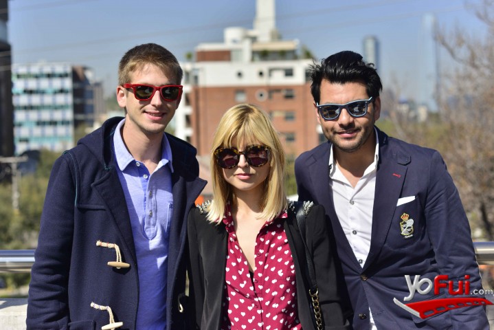 Javier Lores, Macarena Hamilton, Pablo Ahumada
