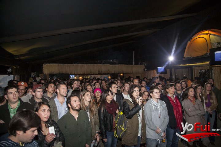 Fotografía en Cierre de invierno de The North Face, Santa Pizza