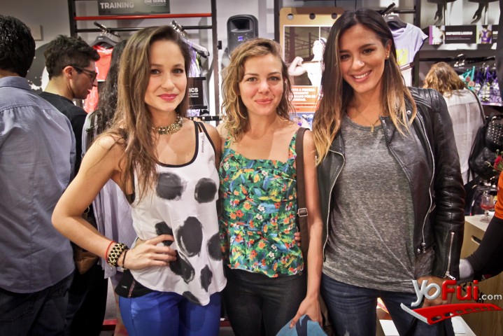 Francini Amaral, Antonella Orsini, Gianella Marengo ( todas embajadoras Reebok)