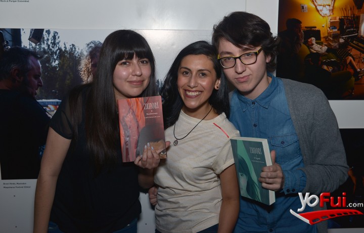 Stephanie Veas, Angie Figueroa, Ignacio Rebolledo (Booktubers)