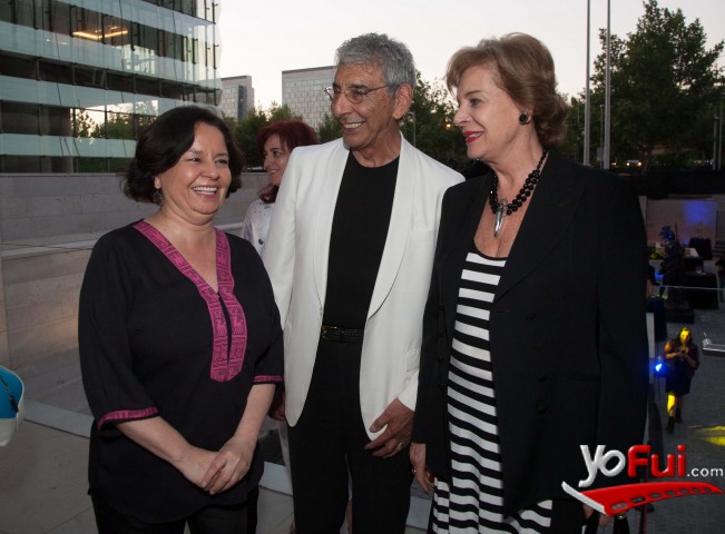 Claudia Barattini, Ministra de Cultura, Raoul Pinno, Liliana Ross