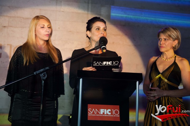 Fotografía en Inauguración Festival Internacional de Cine Sanfic 2014, Jardín de las Esculturas