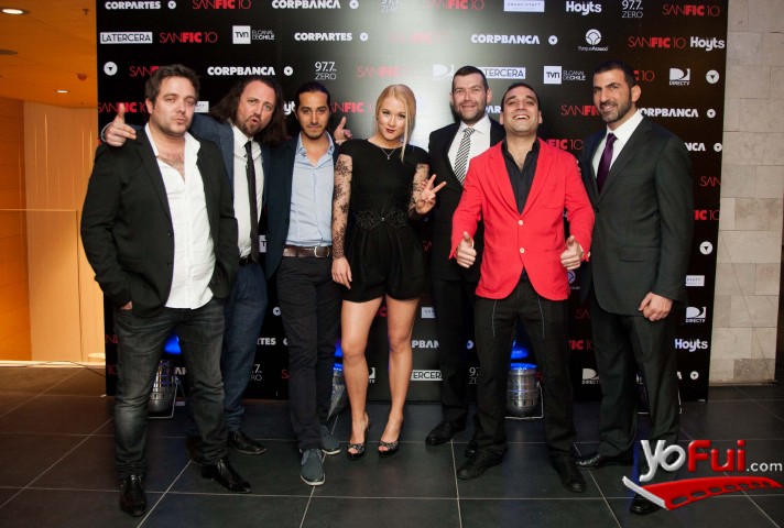 Fotografía en Inauguración Festival Internacional de Cine Sanfic 2014, Jardín de las Esculturas