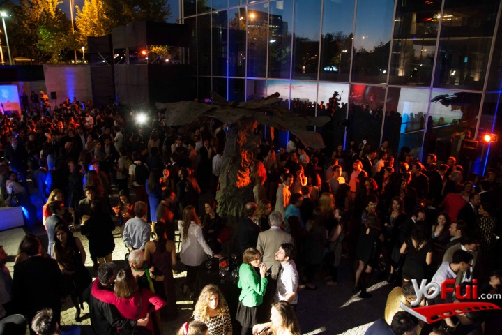 Fotografía en Inauguración Festival Internacional de Cine Sanfic 2014, Jardín de las Esculturas
