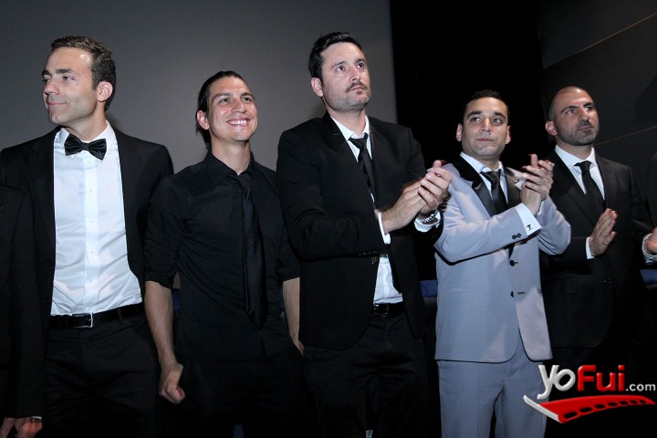 Fotografía en Avant premiere del film Blood Sugar Baby, Cine Hoyts