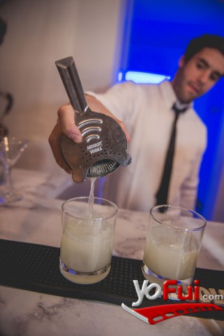 Preparación de cocteles Absolut Elyx