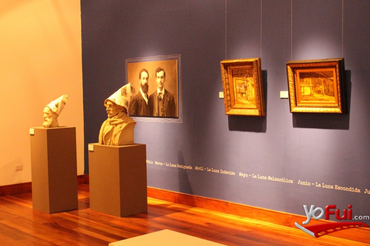La exposición cuenta con pinturas, fotografías, esculturas, documentos y objetos