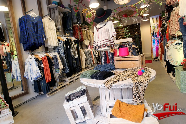 Fotografía en Inauguración Pop Up Store de Free People y Lucky Brand, Tienda Pop Up Store