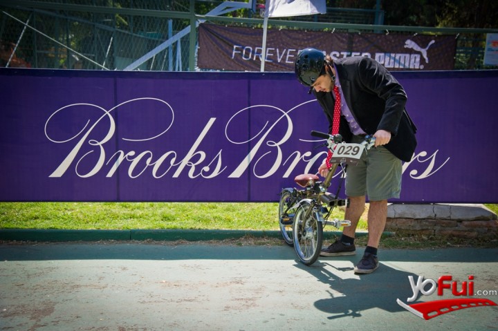 Fotografía en Embajador de Brooks Brothers lidera primera carrera de bicicletas Brompton, Campus Casona de Las Condes