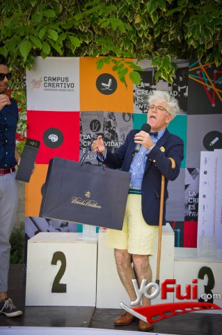 Fotografía en Embajador de Brooks Brothers lidera primera carrera de bicicletas Brompton, Campus Casona de Las Condes