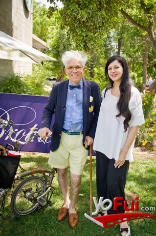 Fotografía en Embajador de Brooks Brothers lidera primera carrera de bicicletas Brompton, Campus Casona de Las Condes