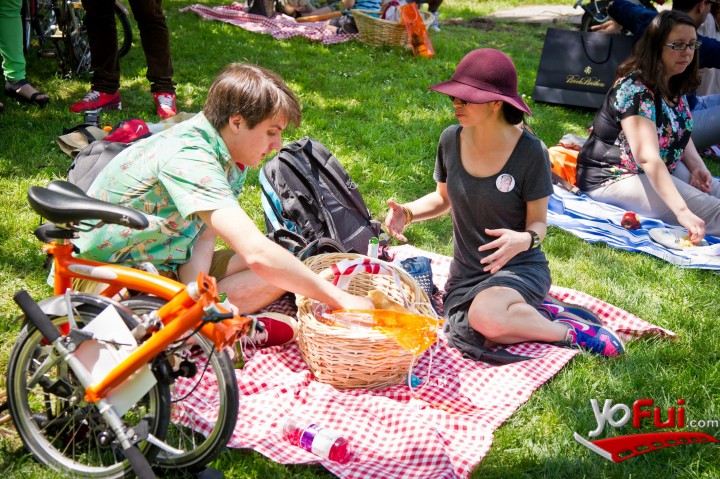 Fotografía en Embajador de Brooks Brothers lidera primera carrera de bicicletas Brompton, Campus Casona de Las Condes