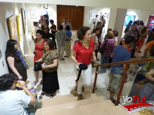 Inauguración exposición colectiva de pintura en Museo Ralli Santiago