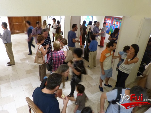 Inauguración exposición colectiva de pintura en Museo Ralli Santiago
