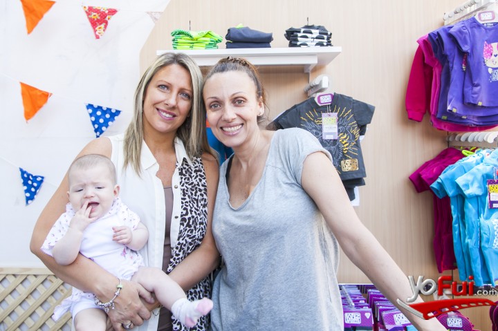 Macarena Tondreau con su hija Celeste, Katyna Hubermann