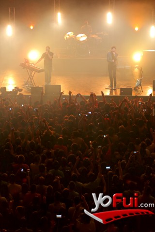 Fotografía en Concierto de Capital Cities, Teatro Caupolicán