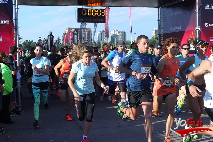 Fotografía en Corrida adidas boost Santiago, Varios recorridos en el Centro de Santiago