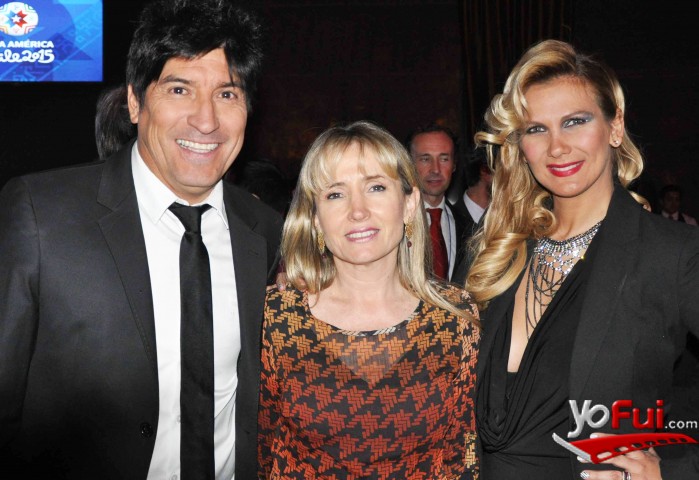 Iván Zamorano, Andrea Rotman, María Alberó