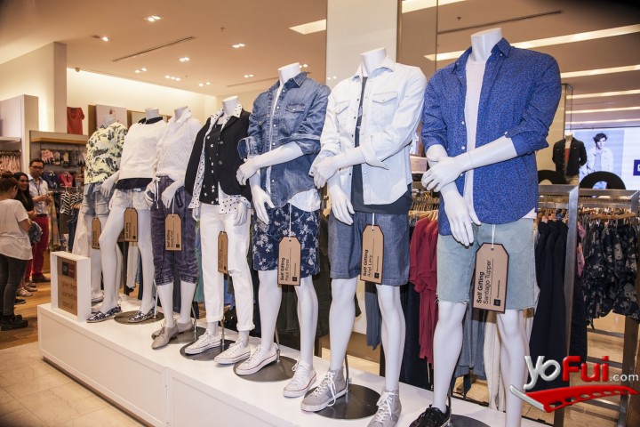 Fotografía en Tercer Fit Sessions del año de GAP, Tienda GAP