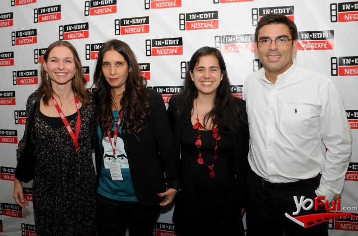 Sandra Rivas, Nescafé, Javiera Undurraga, directora del Festival Nescafé In Edit, Marianne Katz