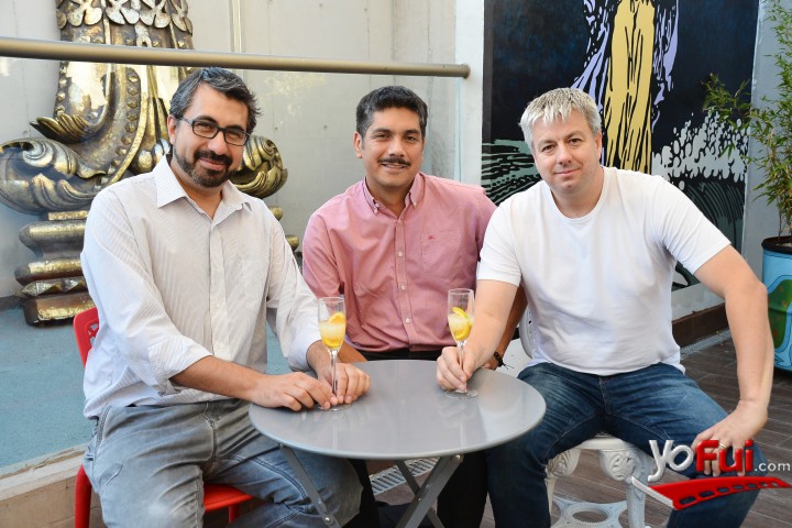 Darío Córdova, Alvaro Portugal, Alejandro Mery